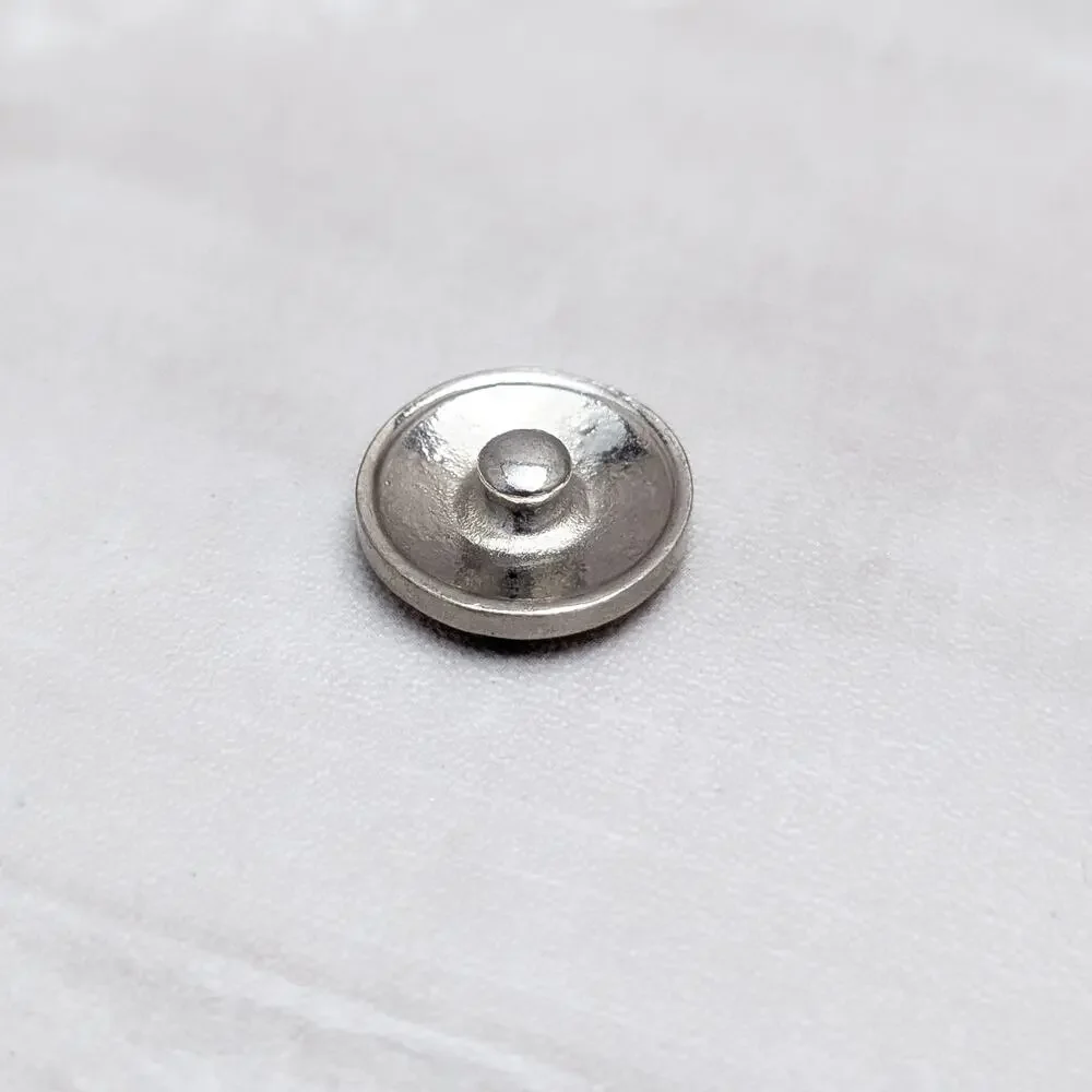 Snap Button Charm - Baseball Design